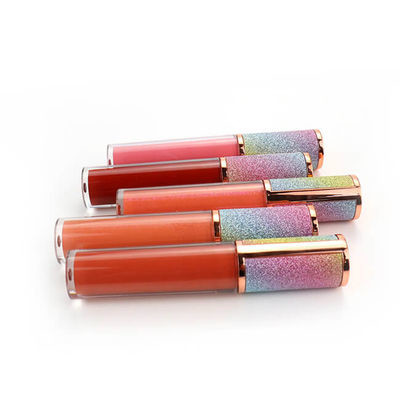 mais recente caso da empresa sobre Brilho feito sob encomenda do bordo de Logo Waterproof Glitter Tubes Clear da marca própria